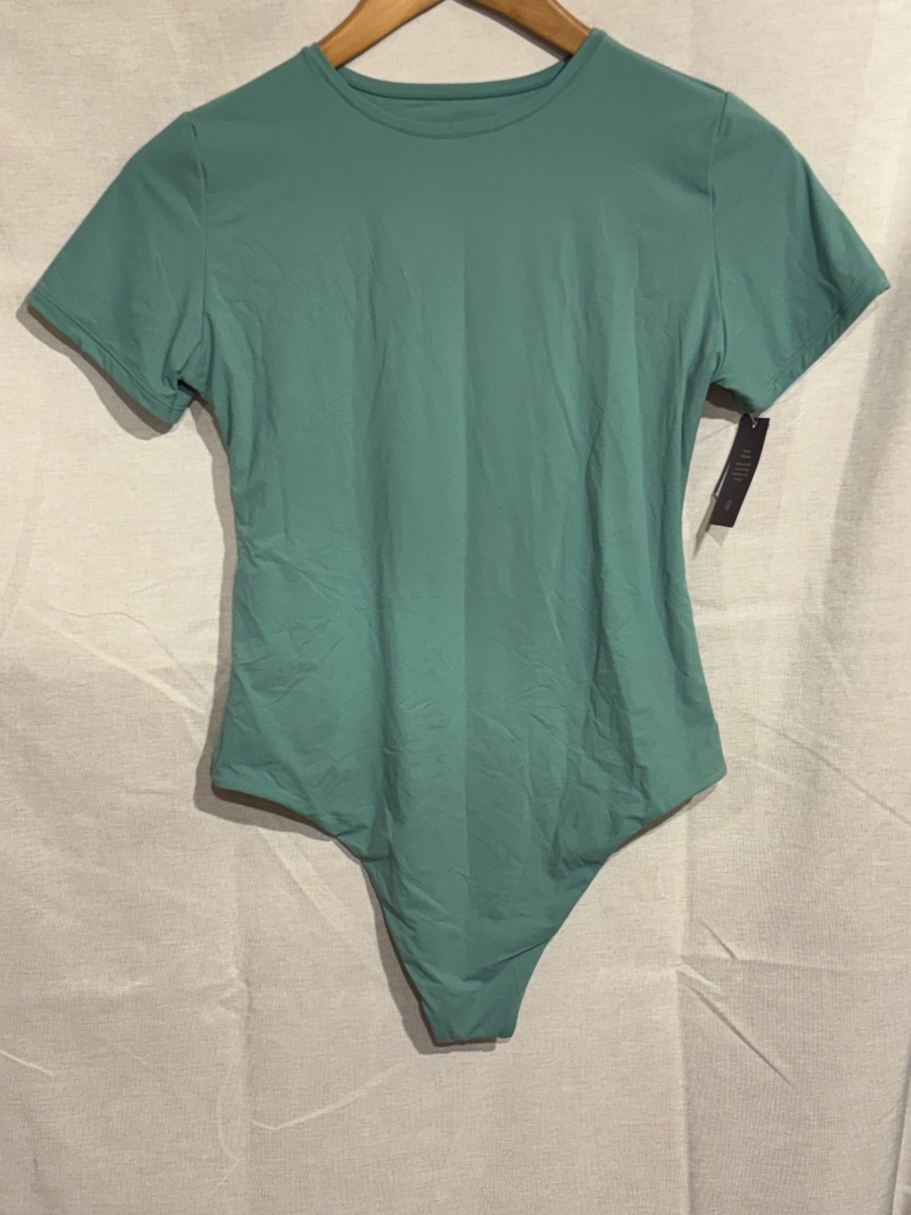 Auden Luxury Collection Short Sleeve Bodysuit Large